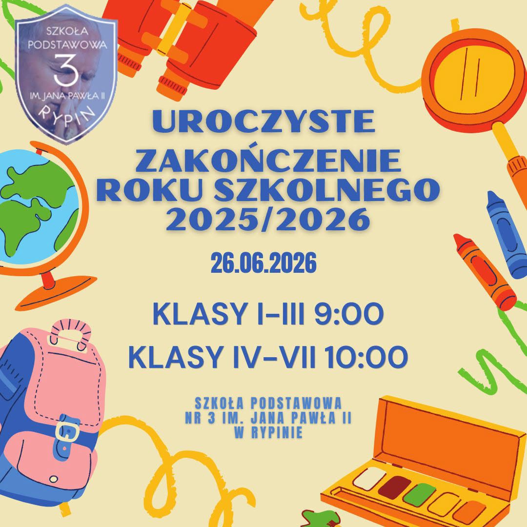 2025 2026 zakończenie roku